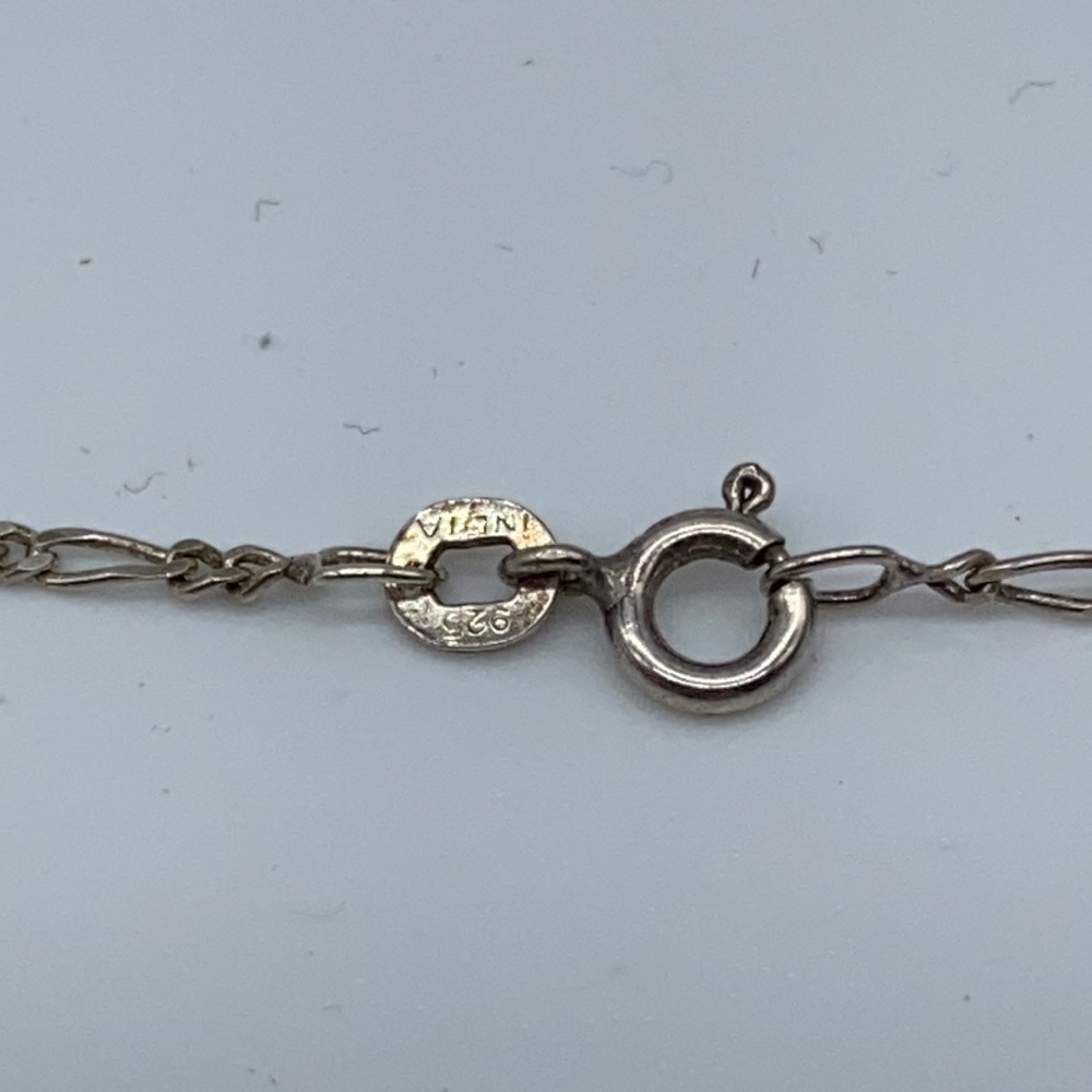 Sterling silver necklace - Picture 3 of 4